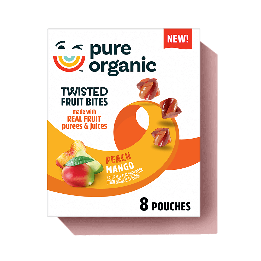 Twisted Fruit Bites Peach Mango