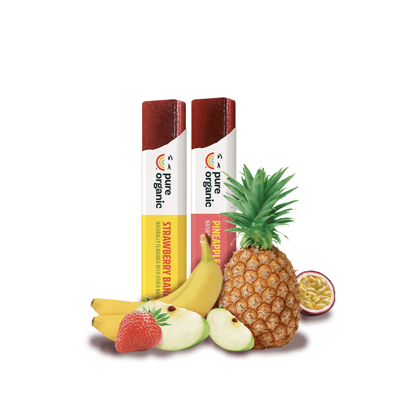 Pure Organic Food pieces