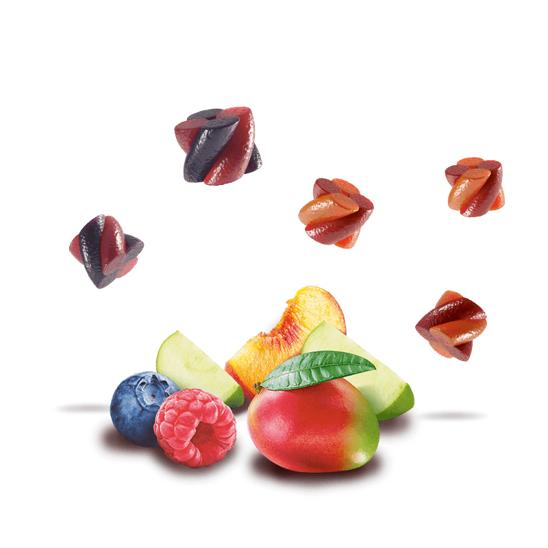 Pure Organic Food pieces