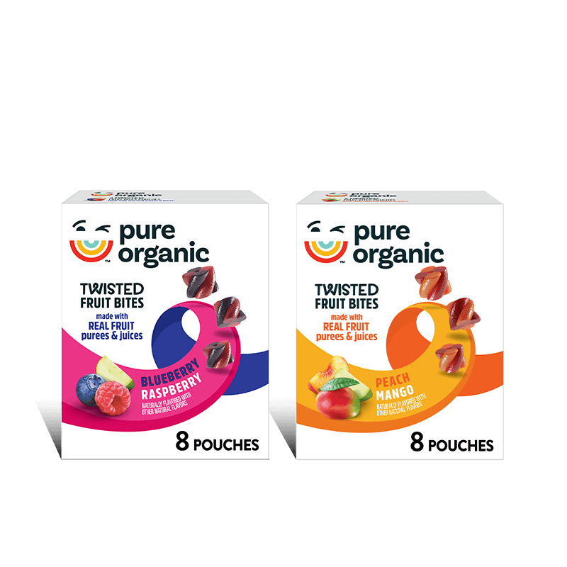 Pure Organic product boxes